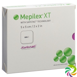 Mepilex Safetac XT 5x5cm sterile 5 pcs