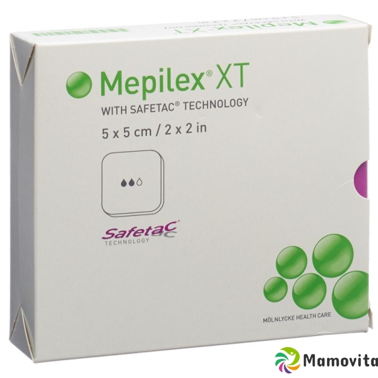 Mepilex Safetac XT 5x5cm sterile 5 pcs buy online