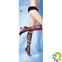 Falke Leg Vitalizer20 Kh 35-38 Black 1 Paar