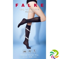 Falke Vitalizer Strick Kh 35-36 Black 1 Paar