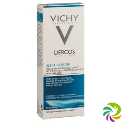 Vichy Dercos Shampooing Ultra-Sensitive dry scalp German / Italian 200 ml