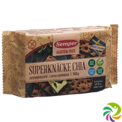 Semper Superknäcke Chia gluten free 140 g