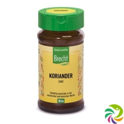 Brecht Koriander Ganz Bio Glas 25g