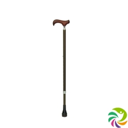 Dr. Cane metal Stock 70-93cm bronze Derby grasp on hardwood. > 100kg