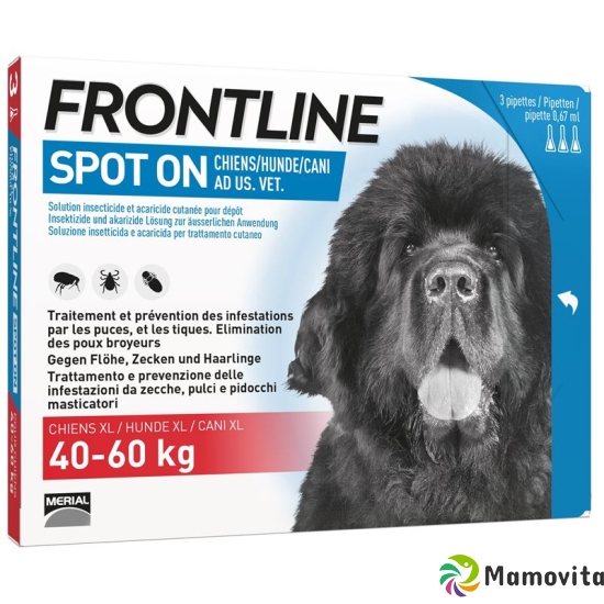 Frontline Spot On Dog XL List D 3 x 4:02 ml buy online