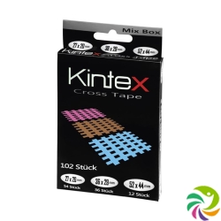 Kintex Cross Tape Mix Box plaster 102 pcs