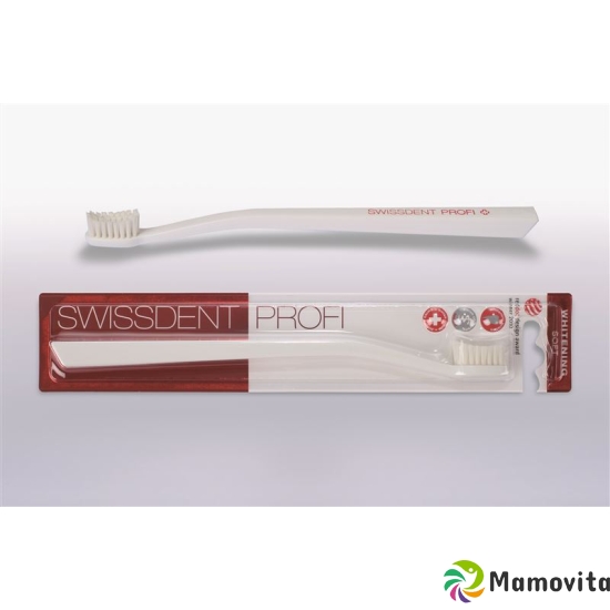 Swissdent Whitening Toothbrush white soft buy online