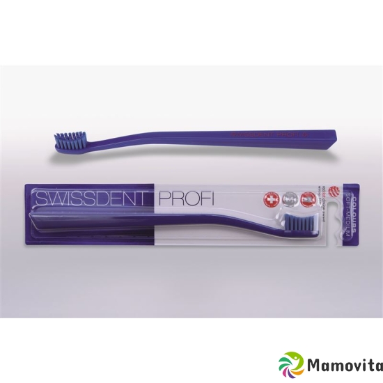 Swissdent Colors toothbrush blue soft-medium buy online