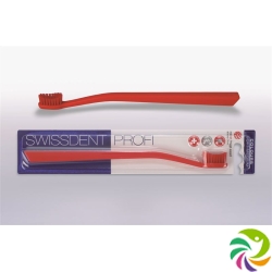 Swissdent Colors toothbrush red soft-medium