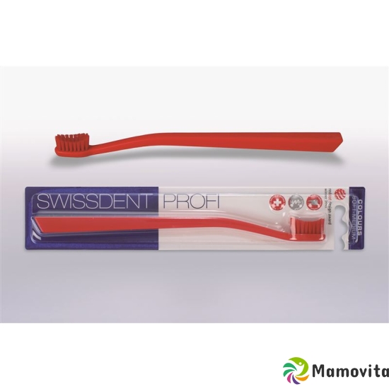 Swissdent Colors toothbrush red soft-medium buy online