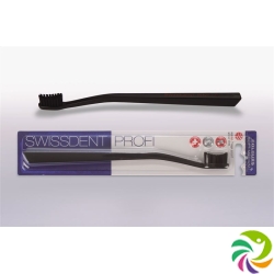 Swissdent Colors Toothbrush Black Soft-Med