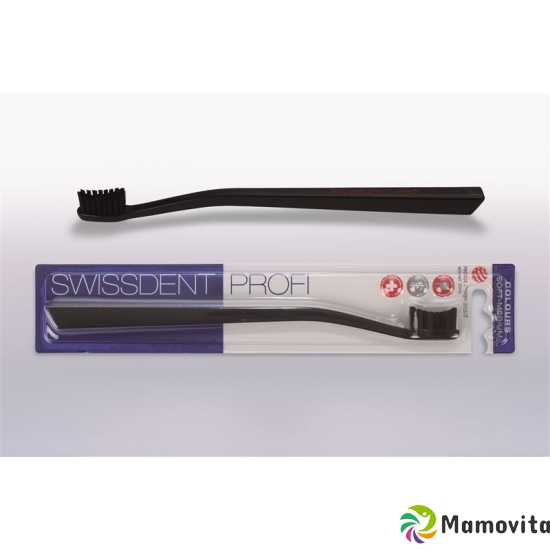 Swissdent Colors Toothbrush Black Soft-Med buy online