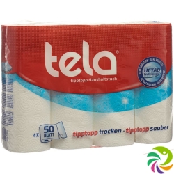 Tela paper towel Tipp Topp 4 roll 50 sheets