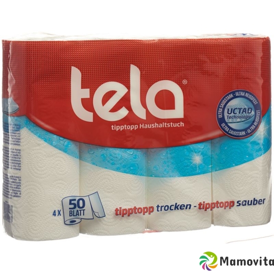 Tela paper towel Tipp Topp 4 roll 50 sheets buy online