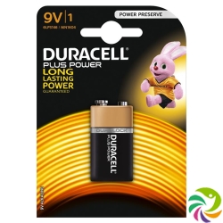 Duracell Battery Plus Power MN1604 9V