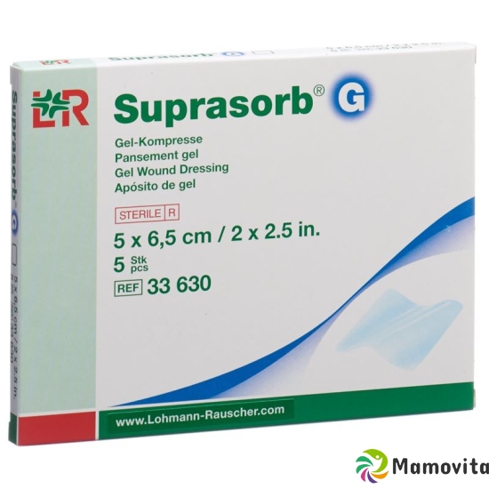 Suprasorb G gel compress 5x6.5cm 5 pcs buy online