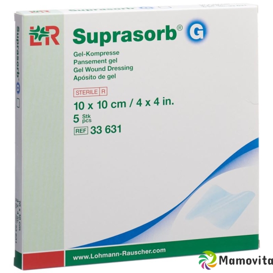 Suprasorb G gel compress 10x10cm 5 pcs buy online