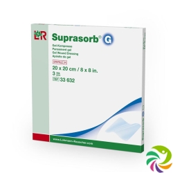 Suprasorb G gel compress 20x20cm 3 pcs