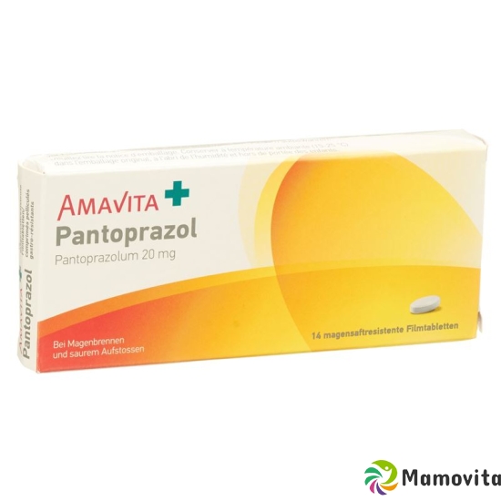 Amavita Pantoprazol Filmtabletten 20mg 14 Stück buy online