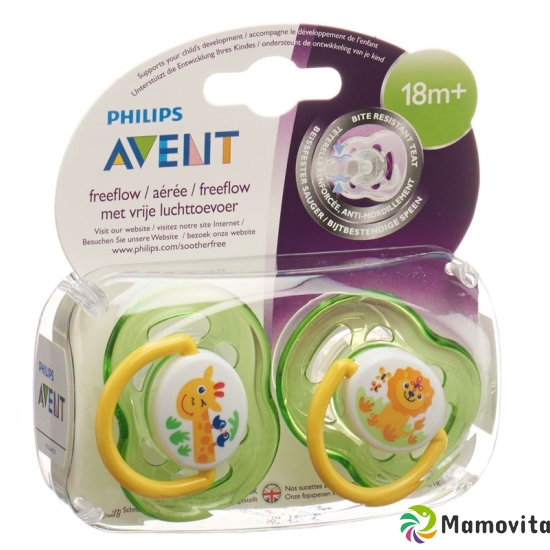 Avent Philips soother unisex 18M + green buy online