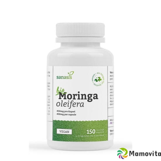 Sanasis Moringa Kaps Bio Ds 150 pcs buy online