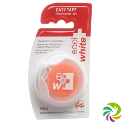 Edel+white Gewachstes Zahnseideband 70m mit Minze