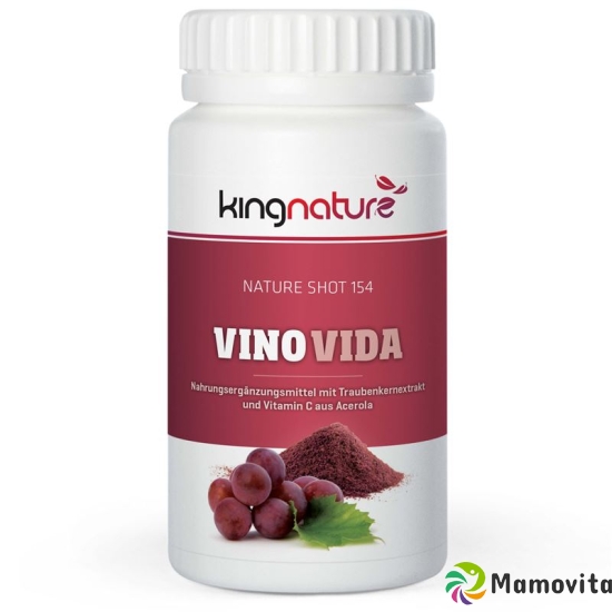 Kingnature Vino Vida 305 mg jar 90 capsules buy online