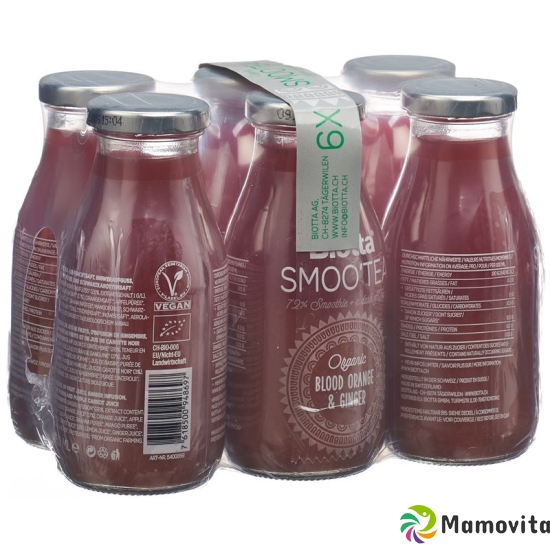 Biotta SmooTea blood orange ginger lt 6 x 00:25 buy online