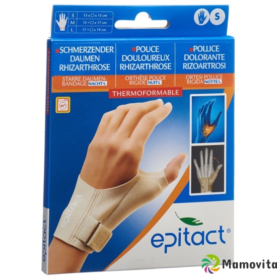 Epitact rigid thumb bandage NIGHT S 13-15cm left buy online