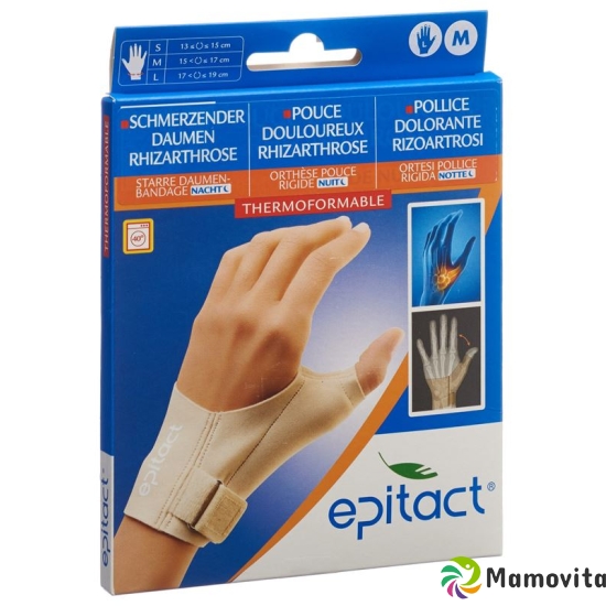 Epitact rigid thumb bandage NIGHT M 15-17cm left buy online