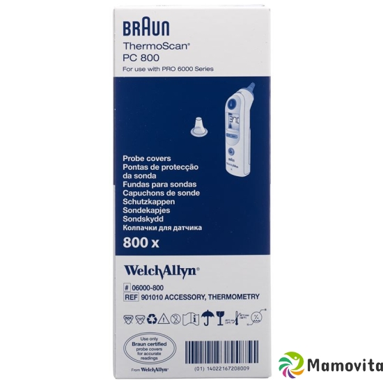 Braun Thermoscan Einw-sondenhülle Pro 6000 800 Stück buy online