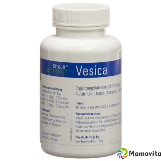 Streuli Herbavet Vesica Tabletten 30 Stück buy online