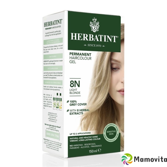 HERBATINT HAIRCOLOUR 8N light blonde 150 ml buy online