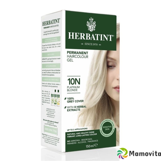 HERBATINT HAIRCOLOUR 10N Platinum 150 ml buy online