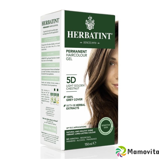 HERBATINT HAIRCOLOUR 5D Light Gold Maroon 150 ml buy online