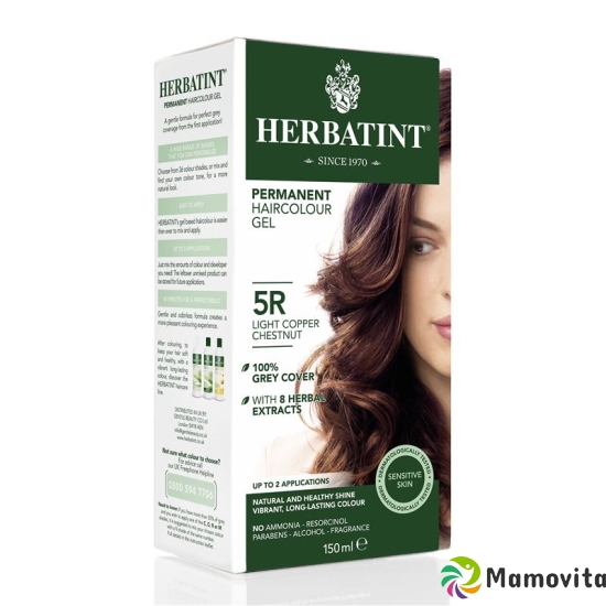 HERBATINT HAIRCOLOUR 5R Bright copper Maroon 150 ml buy online