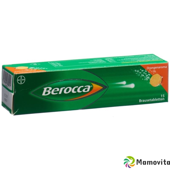 Berocca Brausetabl orange flavor 15 pcs buy online