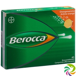 Berocca Brausetabl Orange flavor 45 pcs