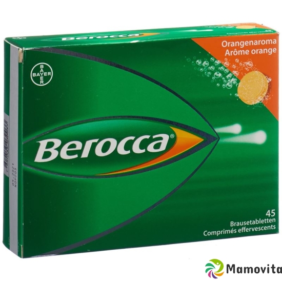 Berocca Brausetabl Orange flavor 45 pcs buy online