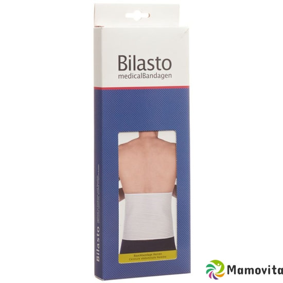 Bilasto abdominal bandage Men S White with Micro-Velcro buy online