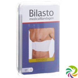 Bilasto broken rib bandage S White Unisex