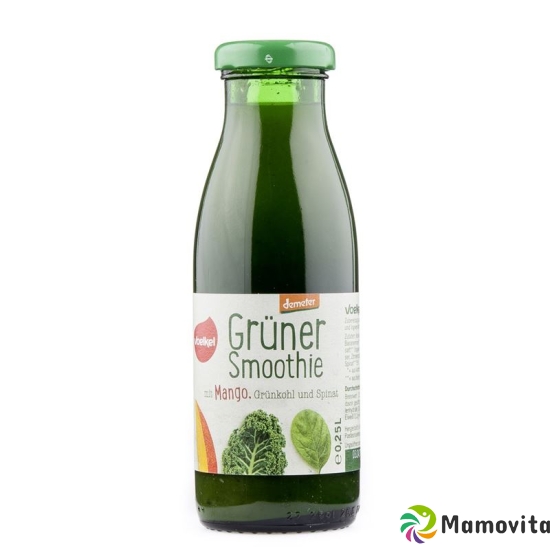 Voelkel Green Smoothie Mango kale spinach Demeter 250 ml buy online