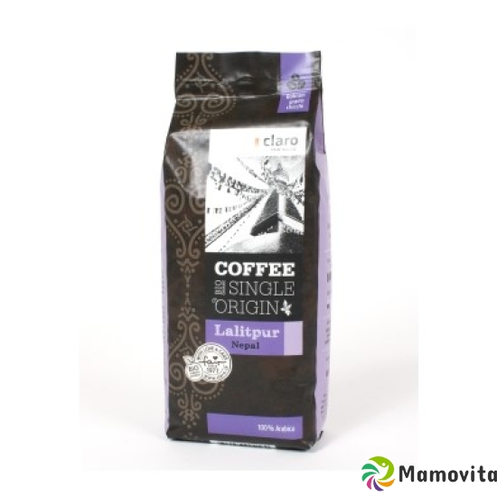 Claro Lalitpur Kaffee Bohnen Fairtrade Bio 500g buy online