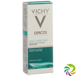 Vichy Dercos Shampooing Sebo-Correcteur grass cheveux FR 200 ml