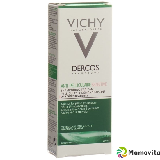 Vichy Dercos Shampooing Anti-pelliculaire cheveux sensitive FR 200 ml buy online