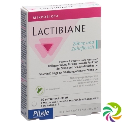 LACTIBIANE teeth and gums Lutschtabl 30 pcs