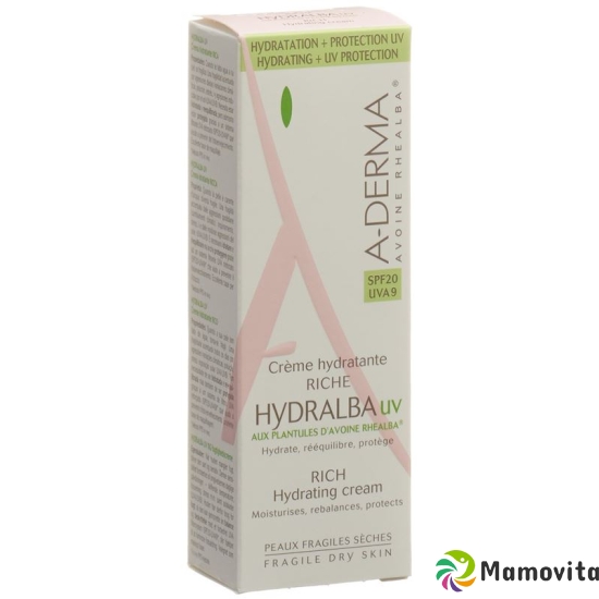 A-DERMA HYDRALBA rich cream UV 40 ml buy online