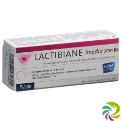 LACTIBIANE Imedia orodispersible Sticks 4 pcs