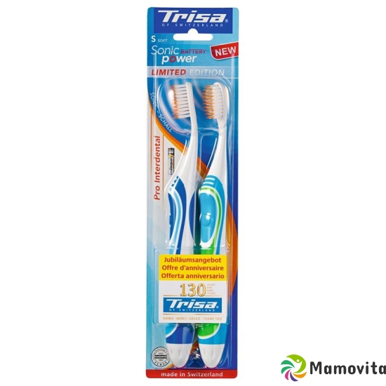 Trisa Sonic Power Battery Pro interdental DUO 2 pcs buy online