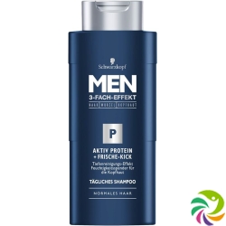 Schwarzkopf MEN active protein + freshness Shampoo 250 ml